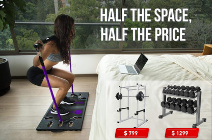 Home Gym 2.0 - Full Portable Gym Home Workout Package