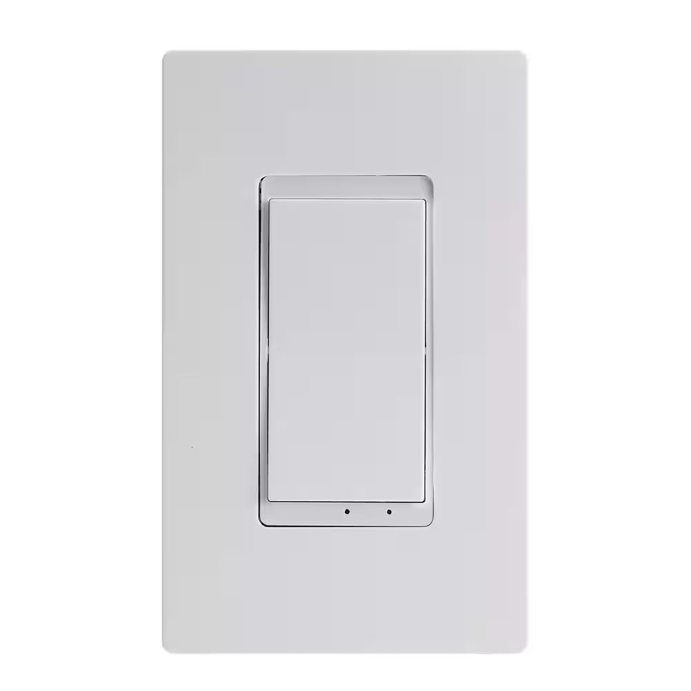 Smart Switch Indoor Wi-Fi In-Wall Switch Amazon Alexa/Google Asst, Remote, Multiple Scene Control and Schedules