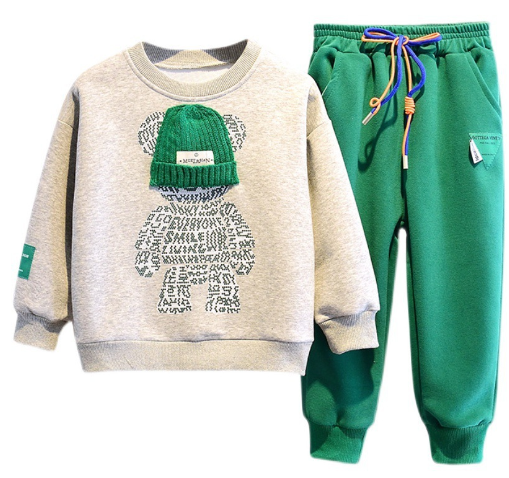 Boys' Sweatshirt Set for Kids (One Set)