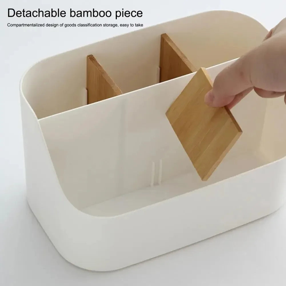 Office Supplies Storage Box, Cosmetics, Office Organizing Box, Partitioned Storage Boxes for Office and Living Room