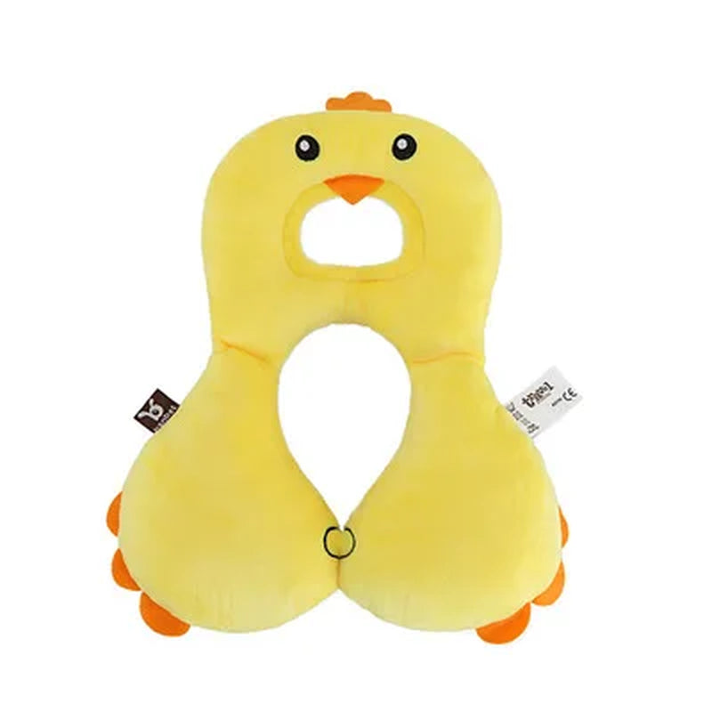 Children Baby U-Shaped Pillow Sleep Neck Protection Pillow Soft Shoulder Headrest Car Seat Lovely Travel Pillows for Children