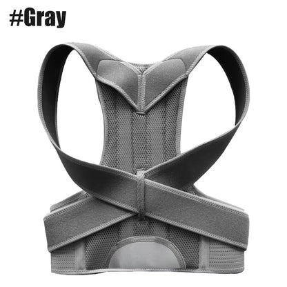 Posture Corrector for Women and Men, Back Brace Adjustable & Comfy, Support Straightener for Back, Neck, Clavicle and Shoulder