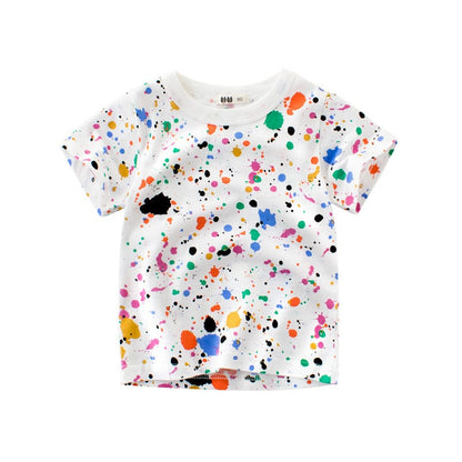 Summer Short-Sleeved T-Shirts for Boys' Clothing