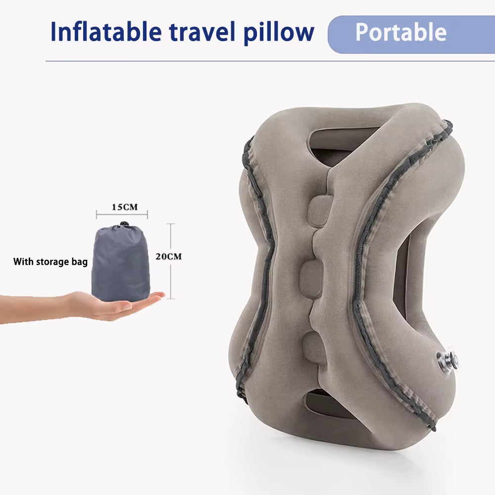 Car Body Neck Sleeping Pillow Travel Air Pillows Inflatable Multifunctional Cushion Dakimakura for Airplane Office Home 베개 바디필로우