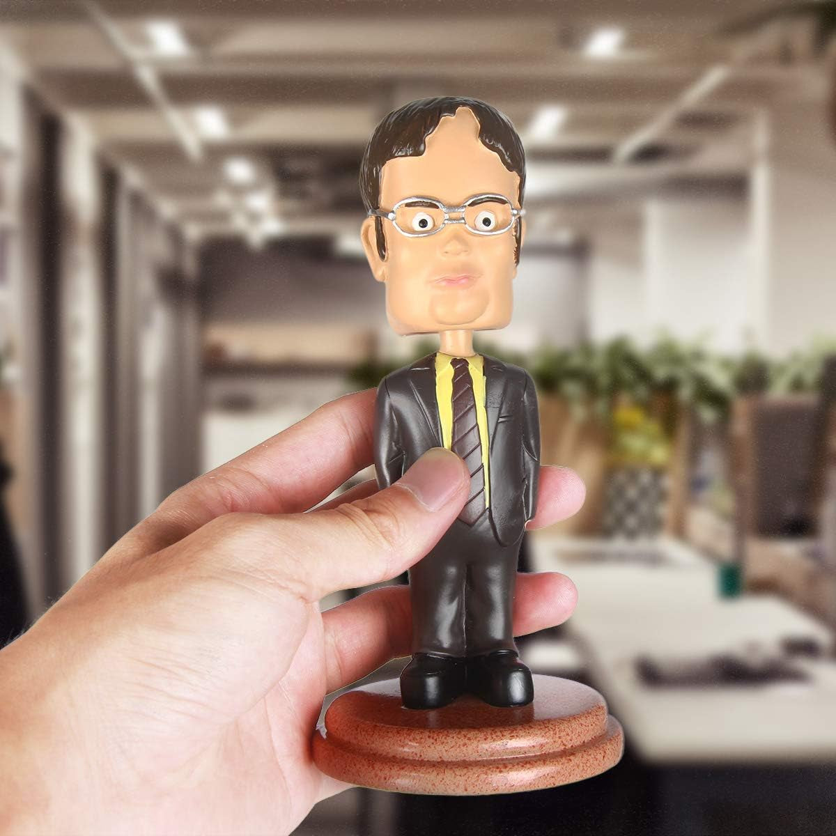 Cleaky Dwight Schrute Bobblehead for Dunder Mifflin, the Office Merchandise, the Office Gifts for Office Fans, the Office Bobblehead, the Office TV Show Gifts