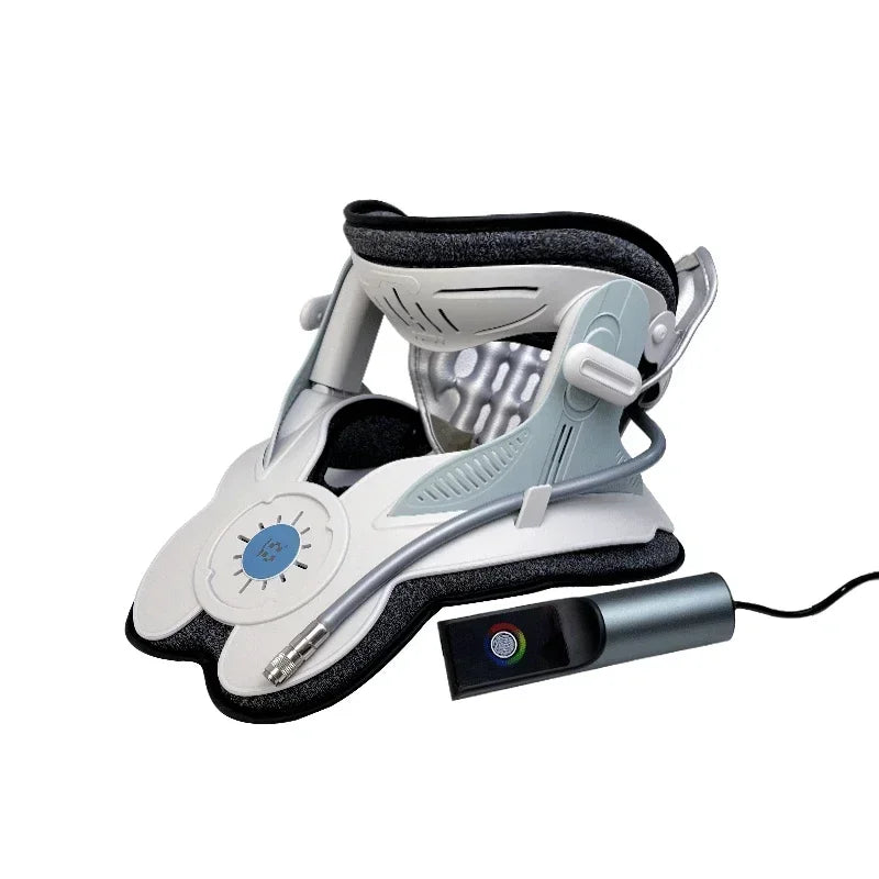 New Product 2023 Popular Inflatable Adjustable Penumatic Cervical Collar Pain Relief Neck Cervical Traction Device
