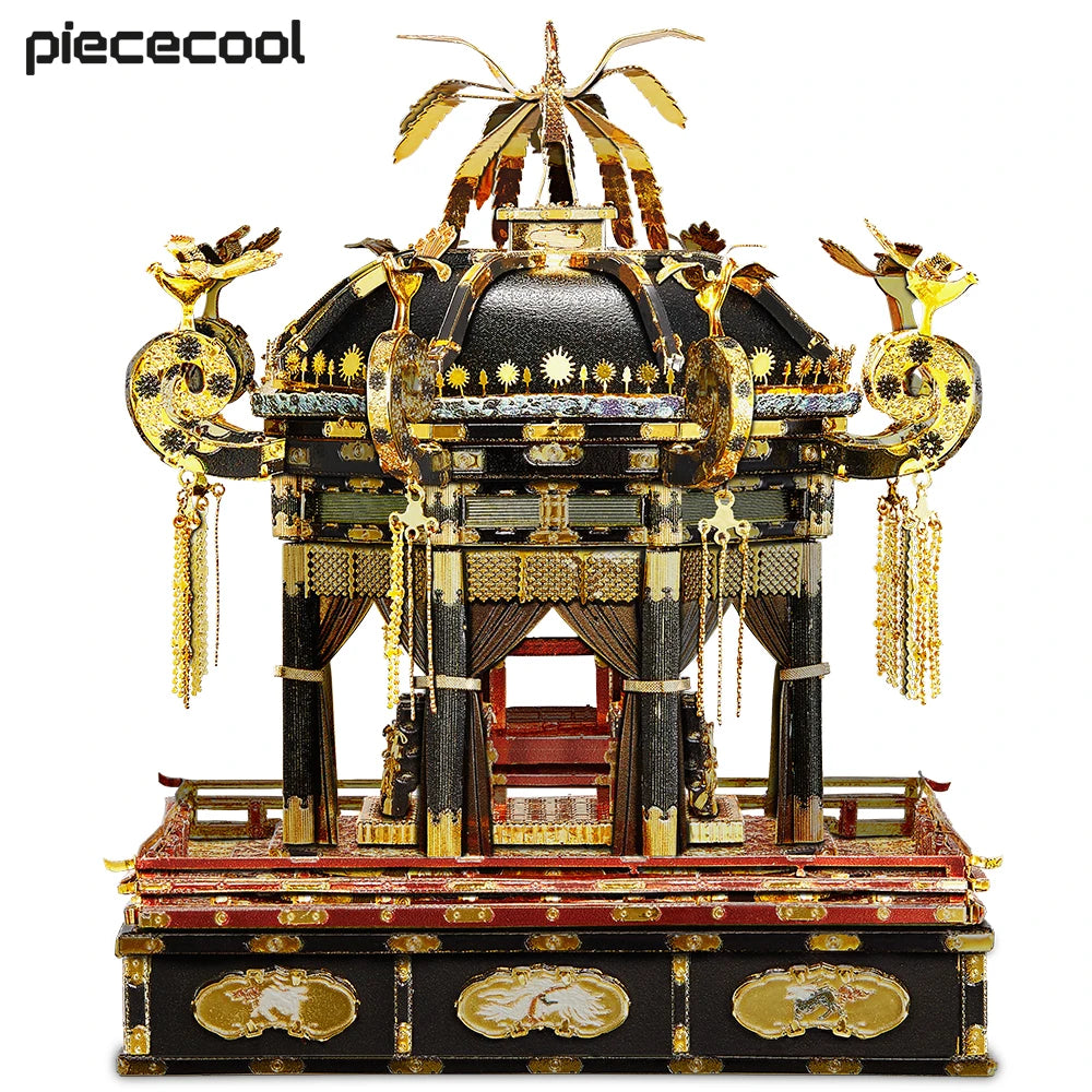 3D Metal Puzzle Japan Takamikura Throne Jigsaw DIY Kits for Home Decoration Assembly Model Kits