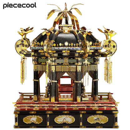 3D Metal Puzzle Japan Takamikura Throne Jigsaw DIY Kits for Home Decoration Assembly Model Kits