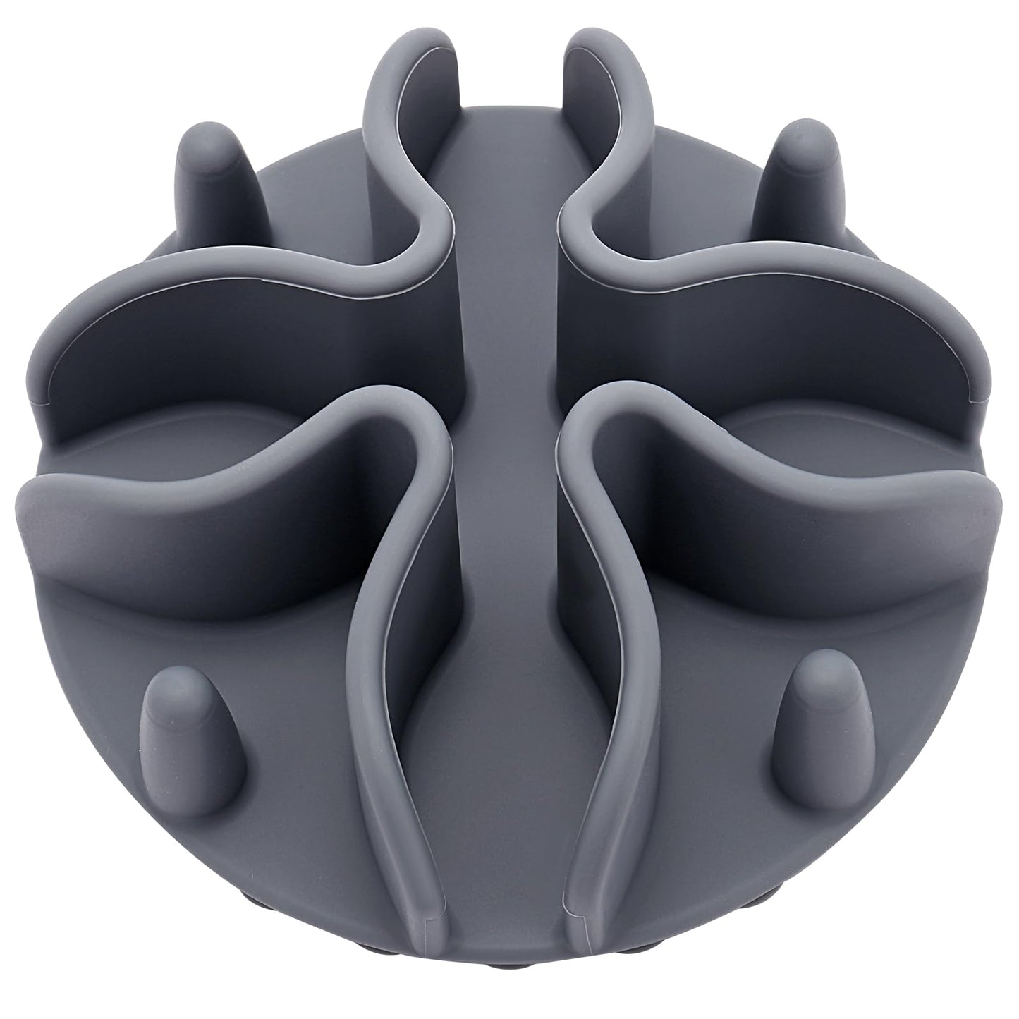 Slow Feeder Dog Bowl InsertDoweiss Silicone Slow Feeder for Dog Cat Puppy Pet with Stong Suction Cups for Dog Bowls Slow Eating Bowls (Small Purple)