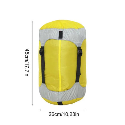 Compression Packing Cubes Outdoor Nylon Stuff Sacks Compression Bags Space Saving Waterproof Anti-Tear Packing Cubes Sleeping