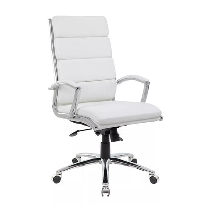 Contemporary Striped Executive Office Chair - Boss Office Products