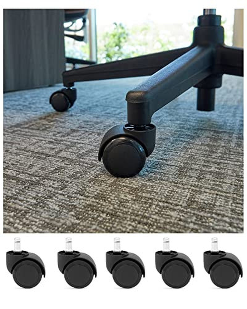 Office Chair Wheels Brozigo Chair Wheels Replacement 5-Pack, Office Chair