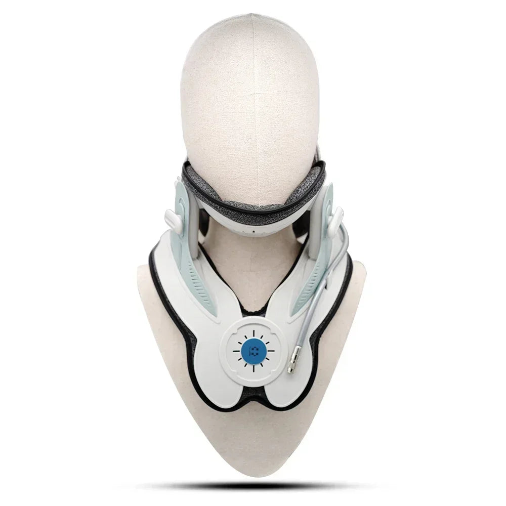 New Product 2023 Popular Inflatable Adjustable Penumatic Cervical Collar Pain Relief Neck Cervical Traction Device