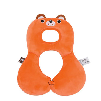 Children Baby U-Shaped Pillow Sleep Neck Protection Pillow Soft Shoulder Headrest Car Seat Lovely Travel Pillows for Children