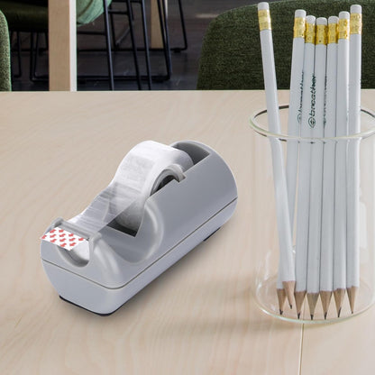 ( Basics Office Desk Tape Dispenser for Office Home School （Grey）