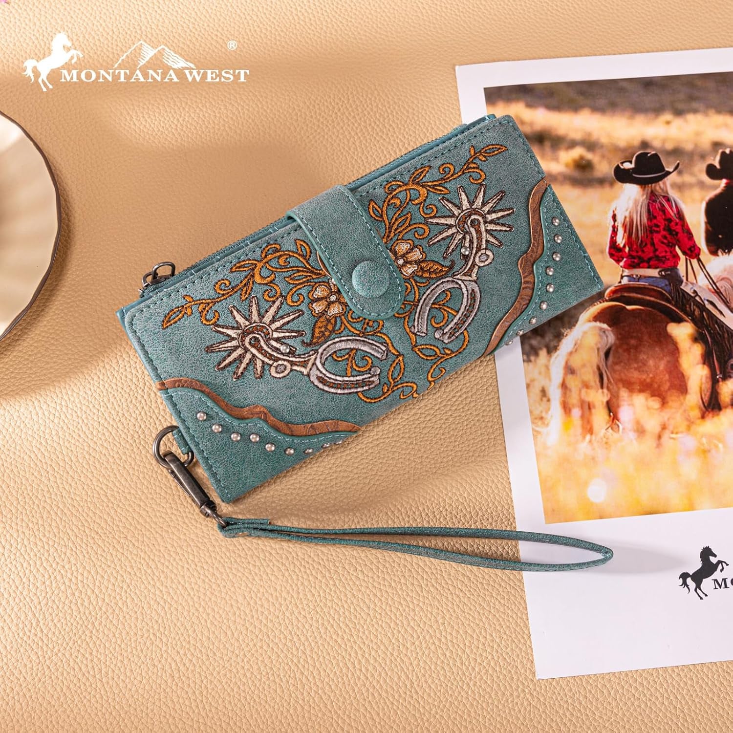Wallet for Women Wristlet Wallet Ladies Felame Large Capacity Clutch Wallets
