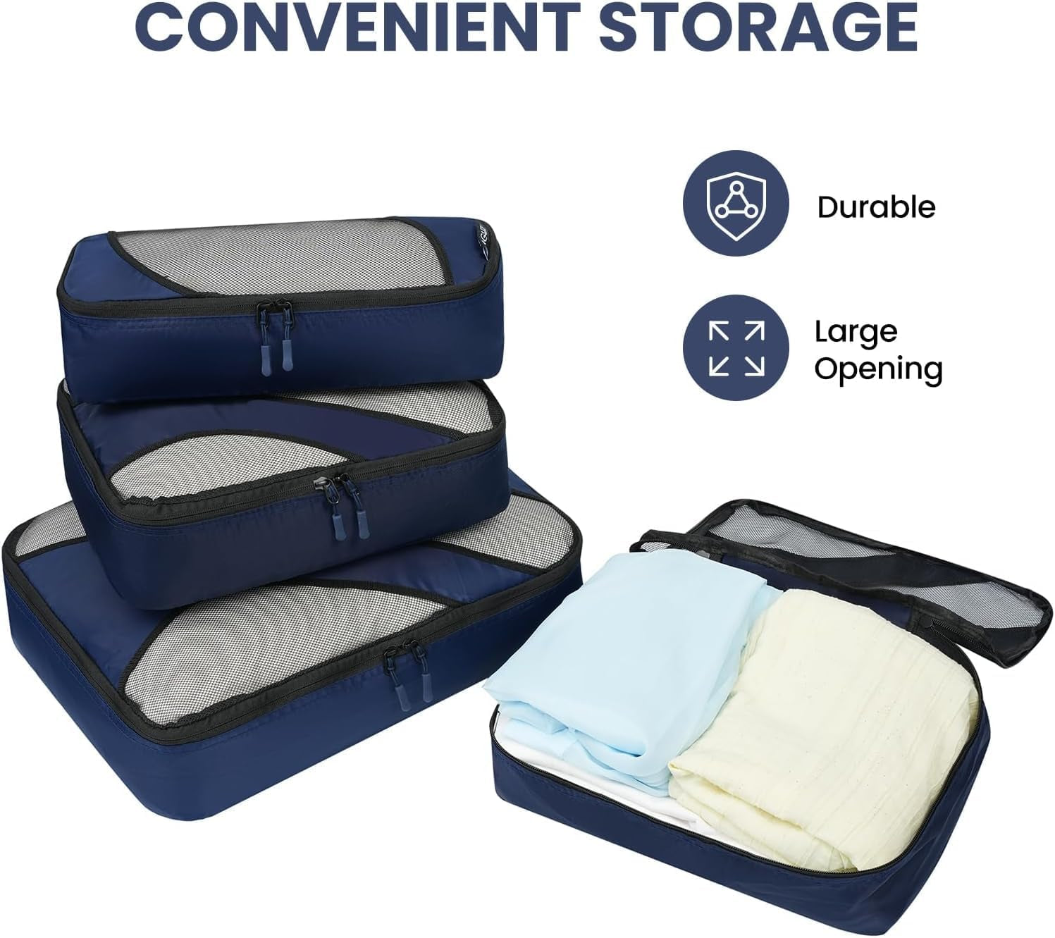 12 Set Packing Cubes
