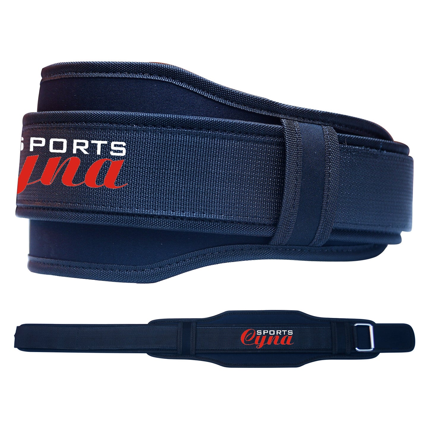 Cynasports Weight Lifting Neoprene Belt Gym Fitness Back Support Adjustable