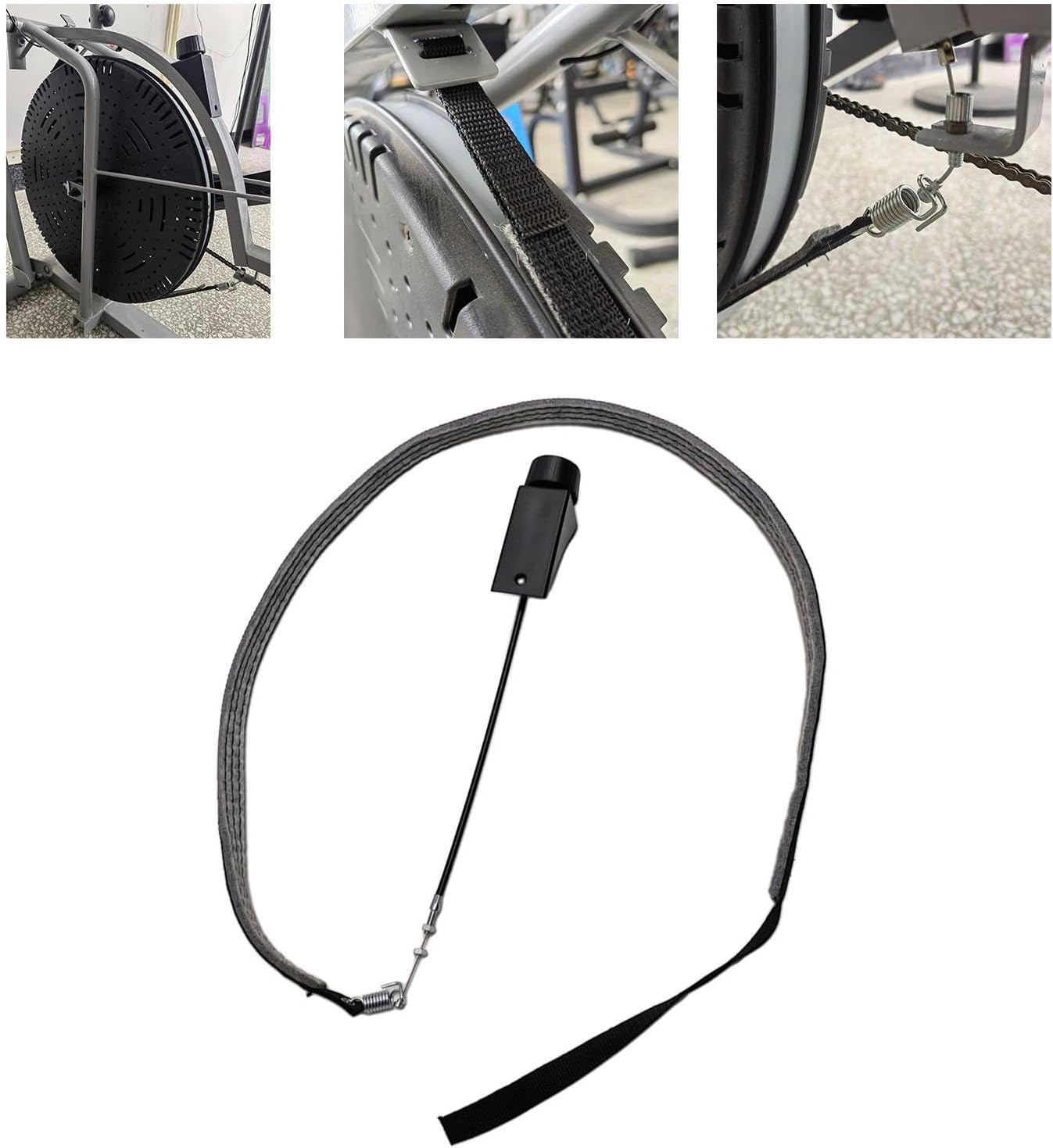 Exercise Bike Power Resistance Belt, Workout Strength Training Resistance Belt, Replacement Home Exercise Bike Friction Strap