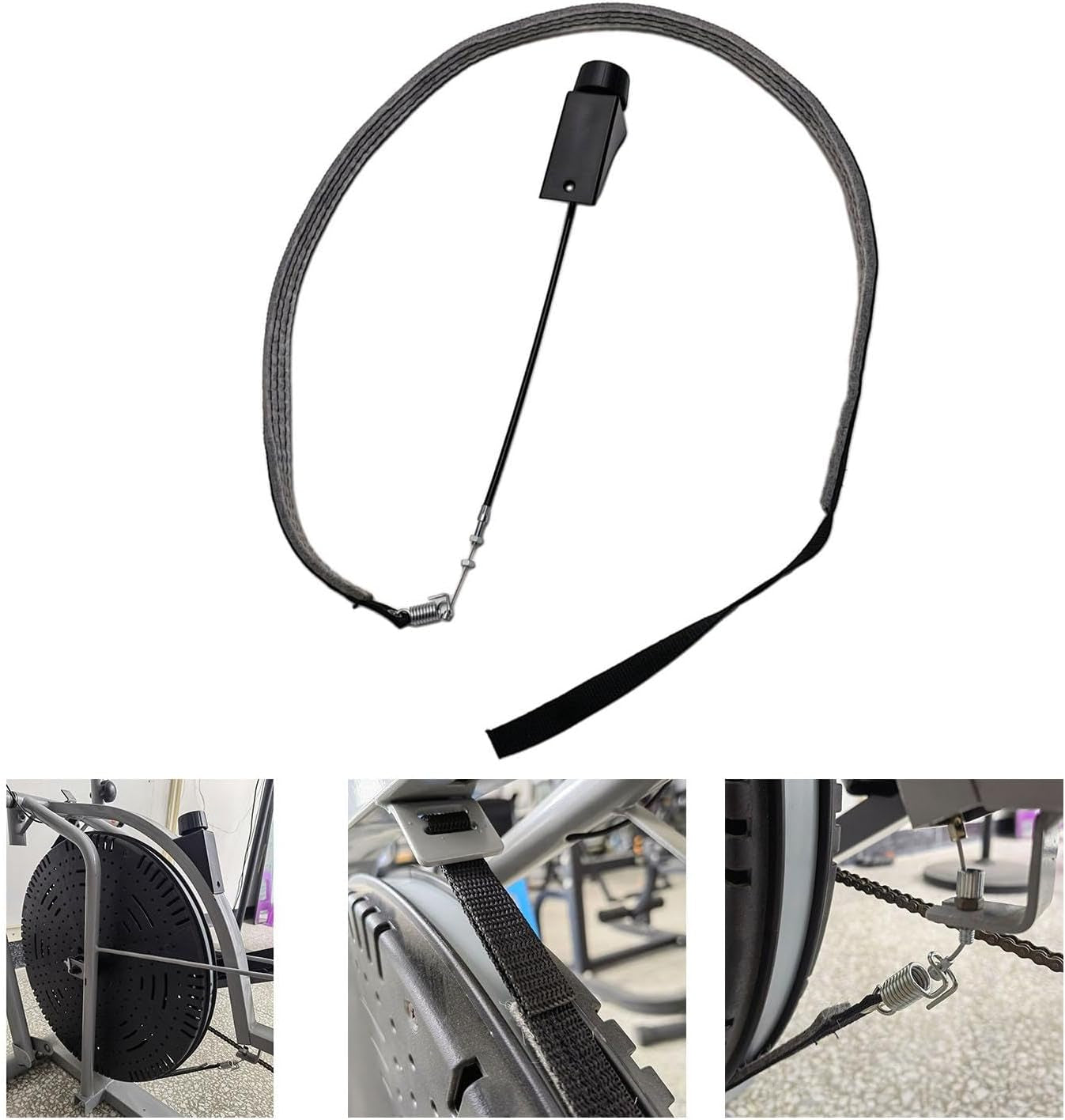 Exercise Bike Power Resistance Belt, Workout Strength Training Resistance Belt, Replacement Home Exercise Bike Friction Strap