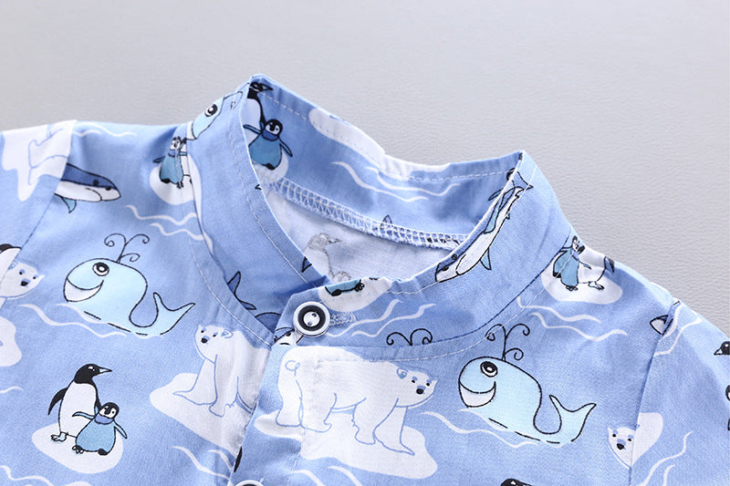 2020 Summer Korean Style Boys' Baby Clothing Set