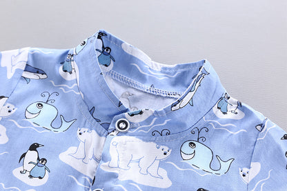 2020 Summer Korean Style Boys' Baby Clothing Set