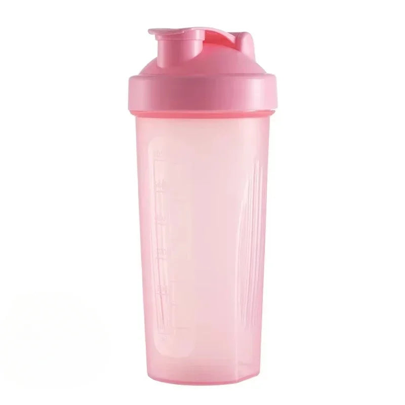 600Ml Portable Protein Powder Shaker Bottle Leak Proof Water Bottle for Gym Fitness Training Sport Shaker Mixing Cup with Scale