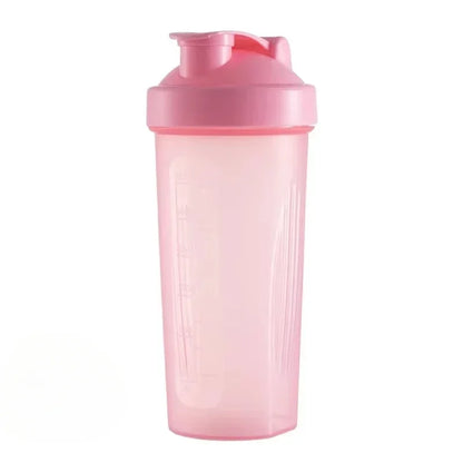 600Ml Portable Protein Powder Shaker Bottle Leak Proof Water Bottle for Gym Fitness Training Sport Shaker Mixing Cup with Scale