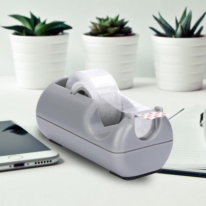 ( Basics Office Desk Tape Dispenser for Office Home School （Grey）