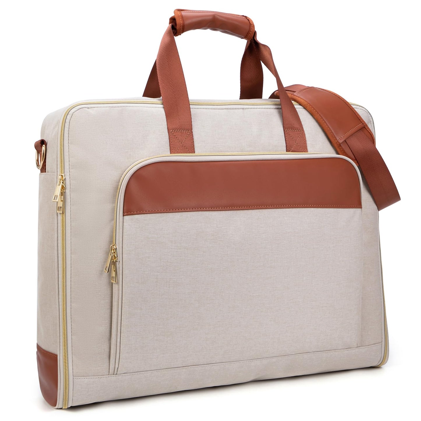 Garment Bag Travel Suit Bag for Women Carry on Garment Bag Up to 3 Suits for Business Trips2 in 1 Hanging Suitcase Luggage Bags for TravelFoldable Carry on Bag Fits 15.6Inch Laptop