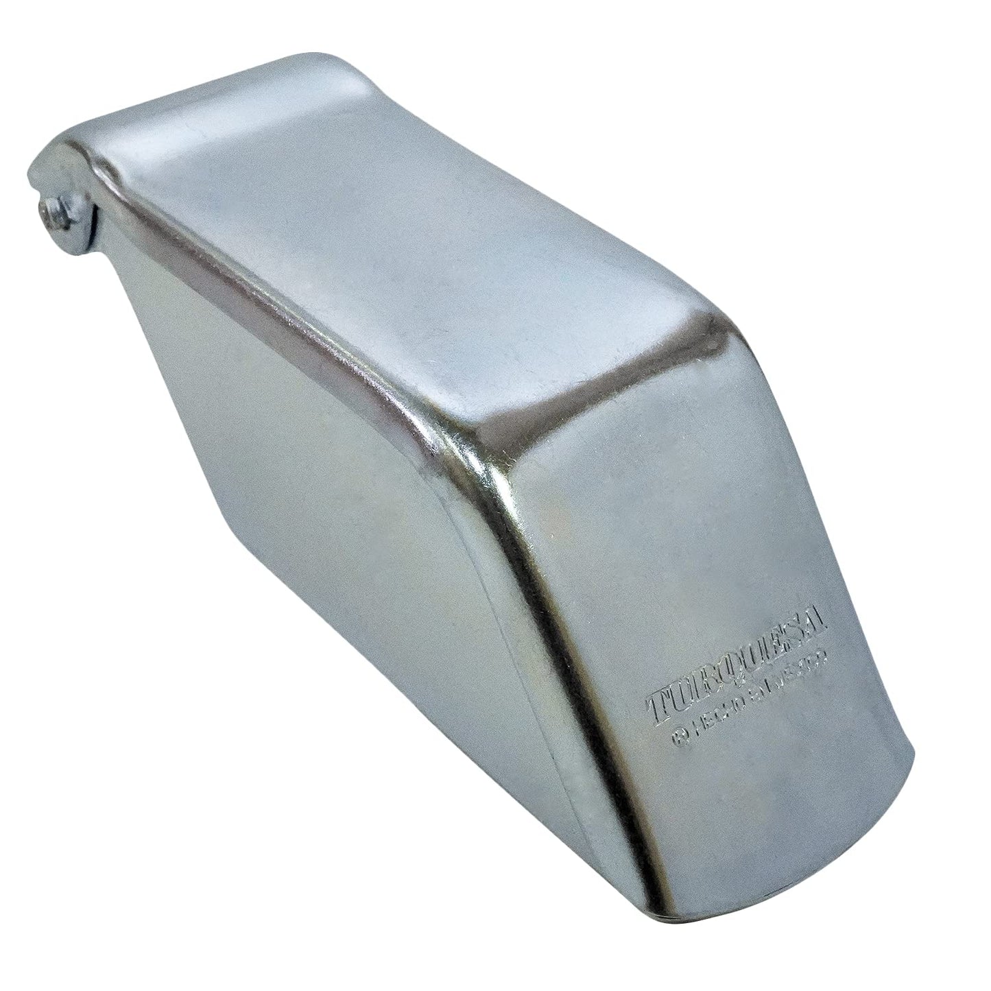 CHAMPS Manual Ice Shaver - Raspador De Hielo Para Raspados - Mexican Ice Maker - Handheld Ice Scraper - Tinned Ice Shaver Stainless Steel Blade for Shaved Granita - One Size Silver - Cocina Mexicana