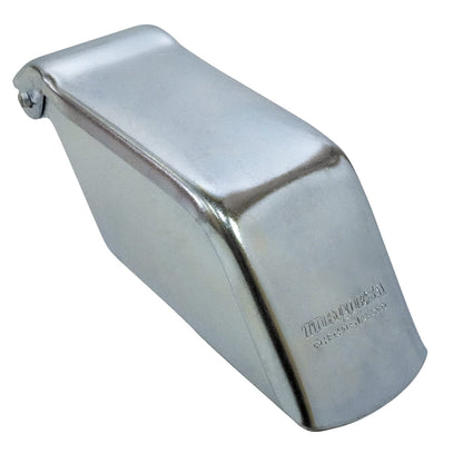 CHAMPS Manual Ice Shaver - Raspador De Hielo Para Raspados - Mexican Ice Maker - Handheld Ice Scraper - Tinned Ice Shaver Stainless Steel Blade for Shaved Granita - One Size Silver - Cocina Mexicana