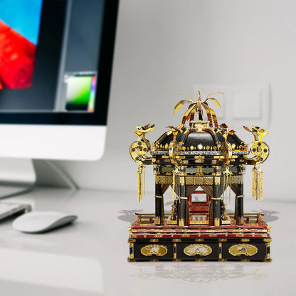 3D Metal Puzzle Japan Takamikura Throne Jigsaw DIY Kits for Home Decoration Assembly Model Kits