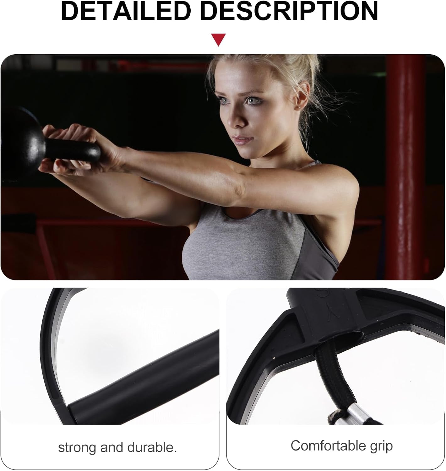 Resistance Bands: 1 Pair Stepper Resistance Band Fitness Exercise Bands with Handles Fitness Bands Pull Ropes Exercising Bands Resistance Bands for Workout Strength Training at Home, Black