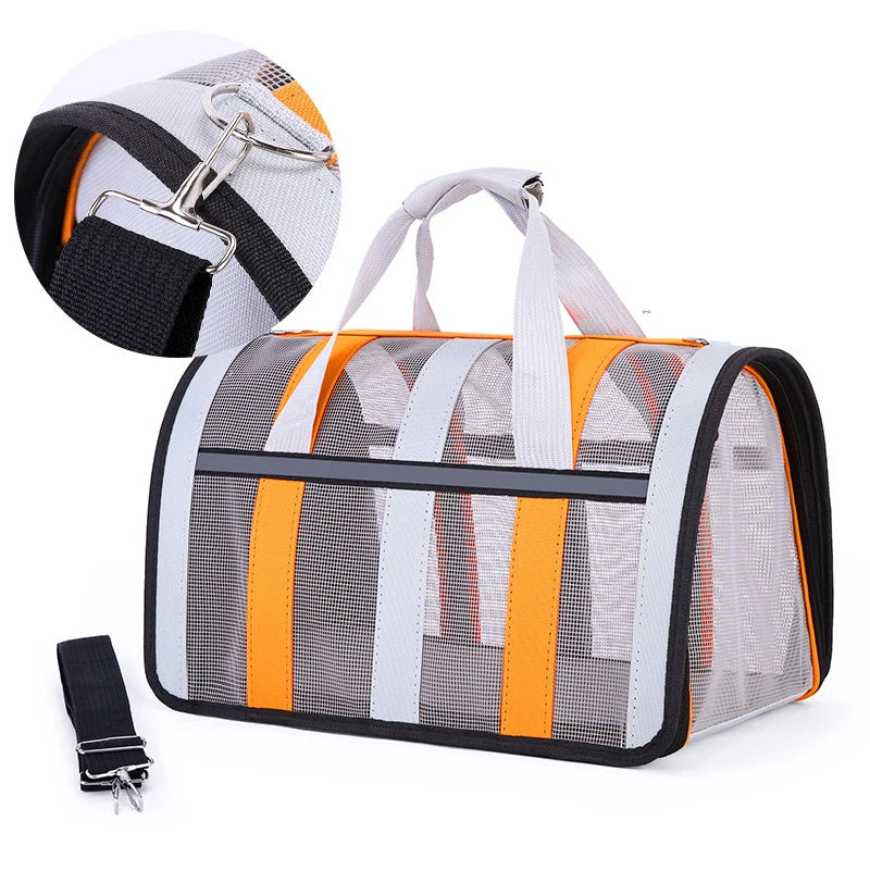 Shoulder Bag Pet Carrying Bag Supplie Pet Outing Portable Pet Bag for Outdoor Use Breathable Suitable for Small Dog Pet