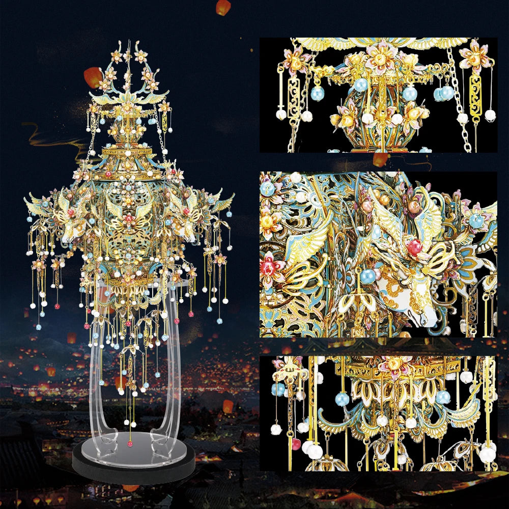 3D Metal Puzzles Assembly Model Kits DIY Set Brain Teaser Toys for Collection