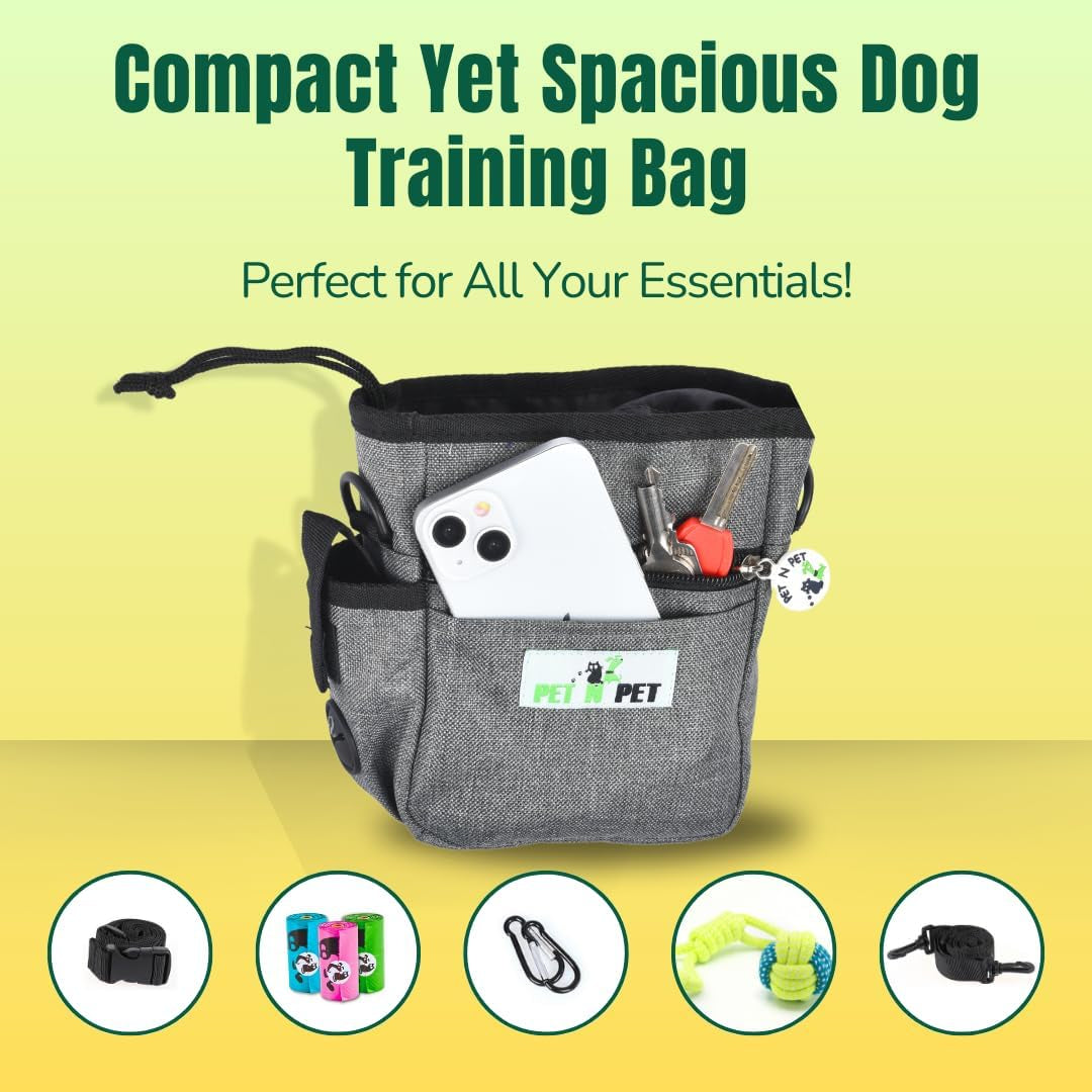 Dog Treat Pouches for Pet Training, Dog Treat Bag, Dogs Training Treats Pouch, Small Pet Treats Holder
