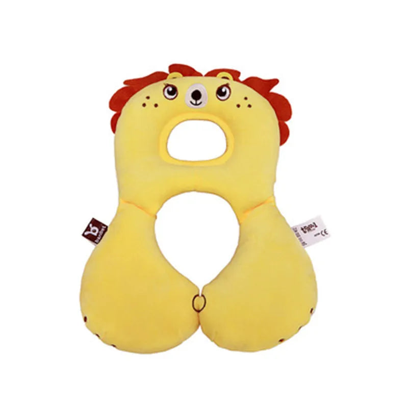 Children Baby U-Shaped Pillow Sleep Neck Protection Pillow Soft Shoulder Headrest Car Seat Lovely Travel Pillows for Children