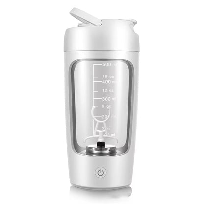 Gym Fitness Sports Plastic Portable Fully Automatic Protein Powder Shaker Cup Electric Mixing Shaker Bottles with C Type Charge