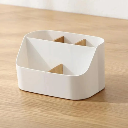 Office Supplies Storage Box, Cosmetics, Office Organizing Box, Partitioned Storage Boxes for Office and Living Room