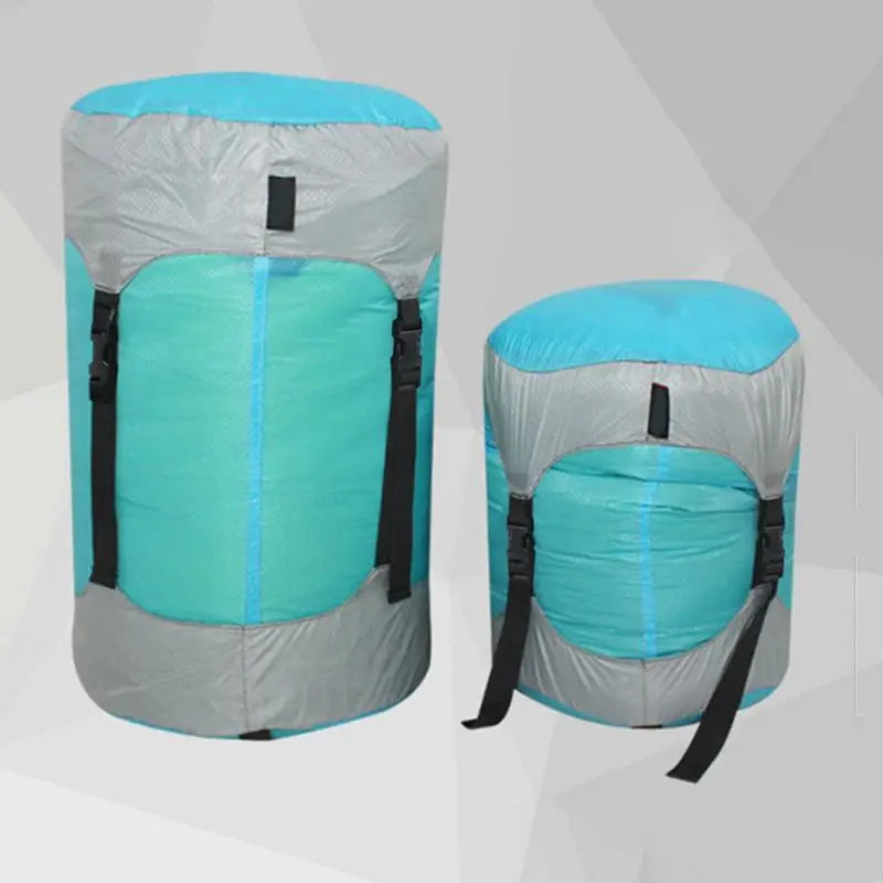 Compression Packing Cubes Outdoor Nylon Stuff Sacks Compression Bags Space Saving Waterproof Anti-Tear Packing Cubes Sleeping
