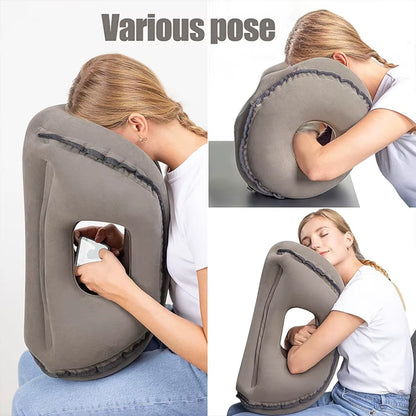Car Body Neck Sleeping Pillow Travel Air Pillows Inflatable Multifunctional Cushion Dakimakura for Airplane Office Home 베개 바디필로우