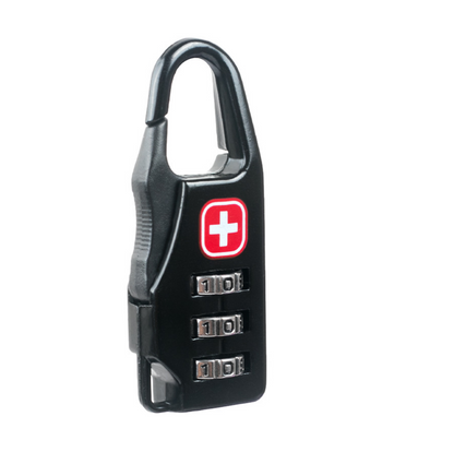 Zinc Alloy Mini Cross Password Lock for Bags & Luggage