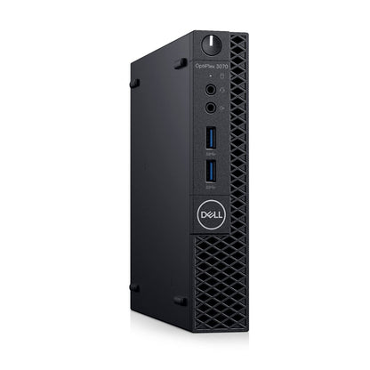 Dell OptiPlex 3070 Desktop Micro - Intel Core i5 9th Gen - i5-9500T - Six Core 3.7Ghz - 1TB - 8GB RAM - Windows 10 Pro (Renewed)