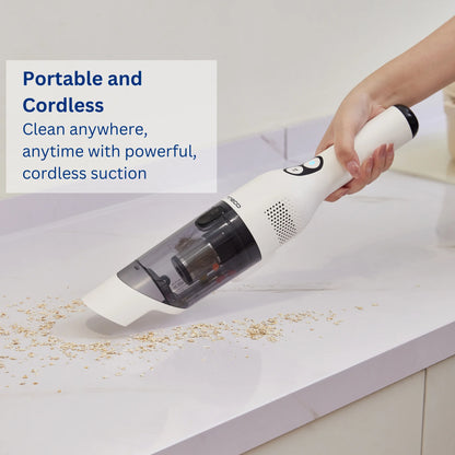 GO Mini Pet Cordless Hand Vacuum, Pet Friendly, for Pet Hair & Quick Cleanups, Extra Pet Brush & MAX Mode