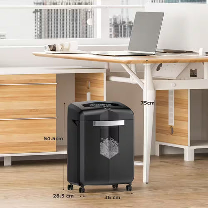 Office Paper Shredder, Cross-Cut Heavy-Duty Shredder for Home Office