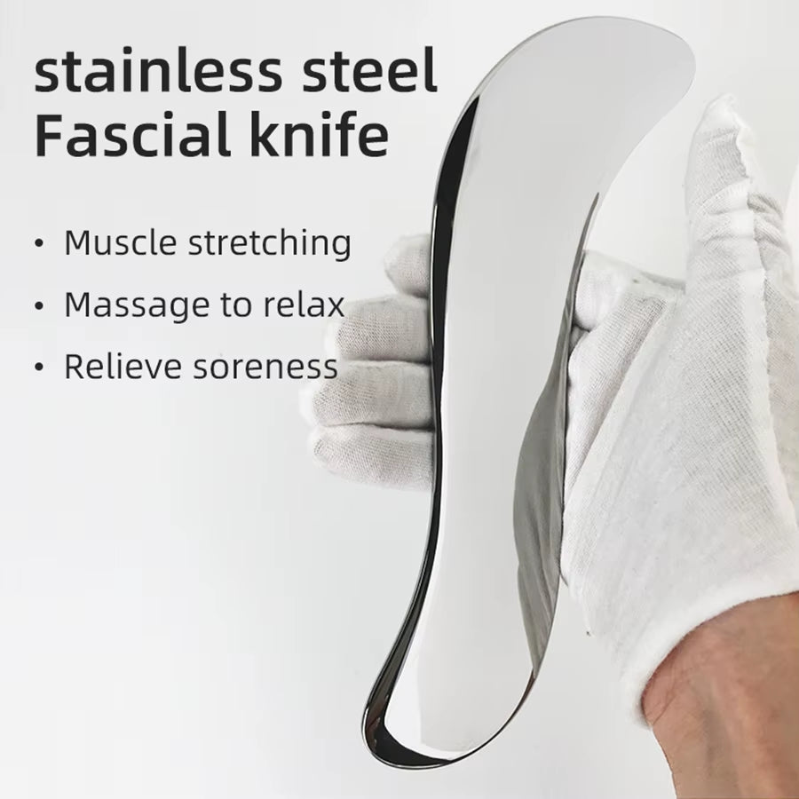 Gua Sha Stainless Steel Massage Tools Muscle Scraper Tool, Physiotherapy Tools, Muscle Gua Sha Tools Body Relaxation