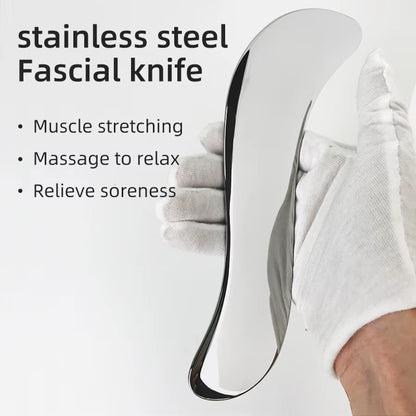 Gua Sha Stainless Steel Massage Tools Muscle Scraper Tool, Physiotherapy Tools, Muscle Gua Sha Tools Body Relaxation