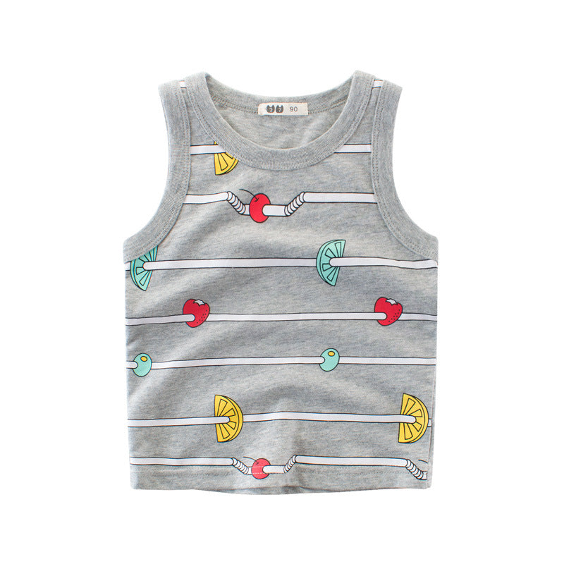 Children's Vest Sling Top for Boys' Clothing