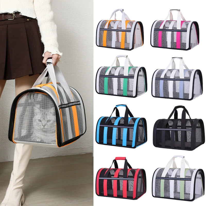 Shoulder Bag Pet Carrying Bag Supplie Pet Outing Portable Pet Bag for Outdoor Use Breathable Suitable for Small Dog Pet